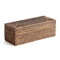 Mandalay Woven Rattan Lidded Box