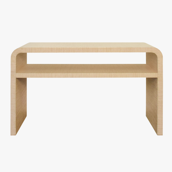 Manry Grasscloth Console