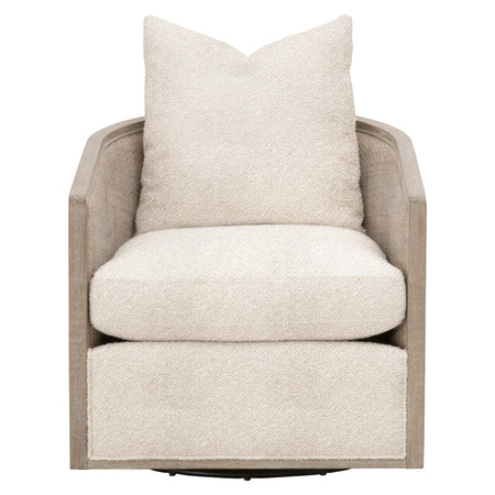 Mansfield Oatmeal Swivel Club Chair from Dear Keaton
