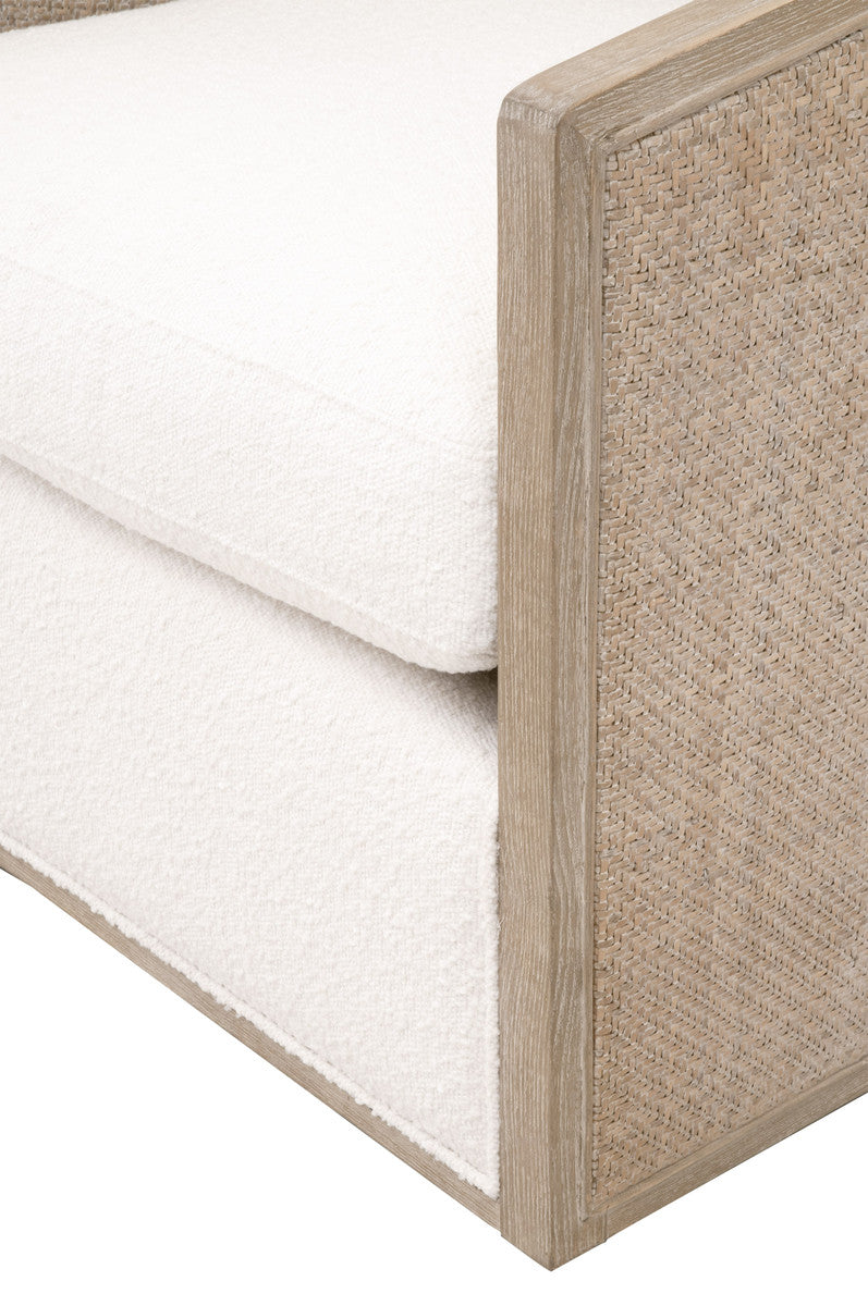 Mansfield Swivel Club Chair Closeup