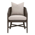 Mansfield Cocoa Dining Chair - dark brown cane