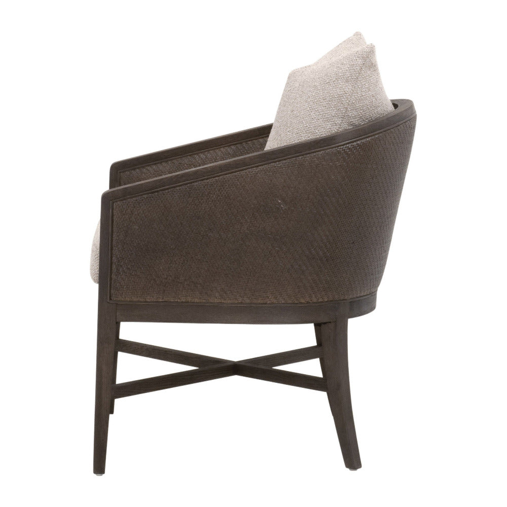 Mansfield Cocoa Dining Chair - Performance Fabric - Dear Keaton