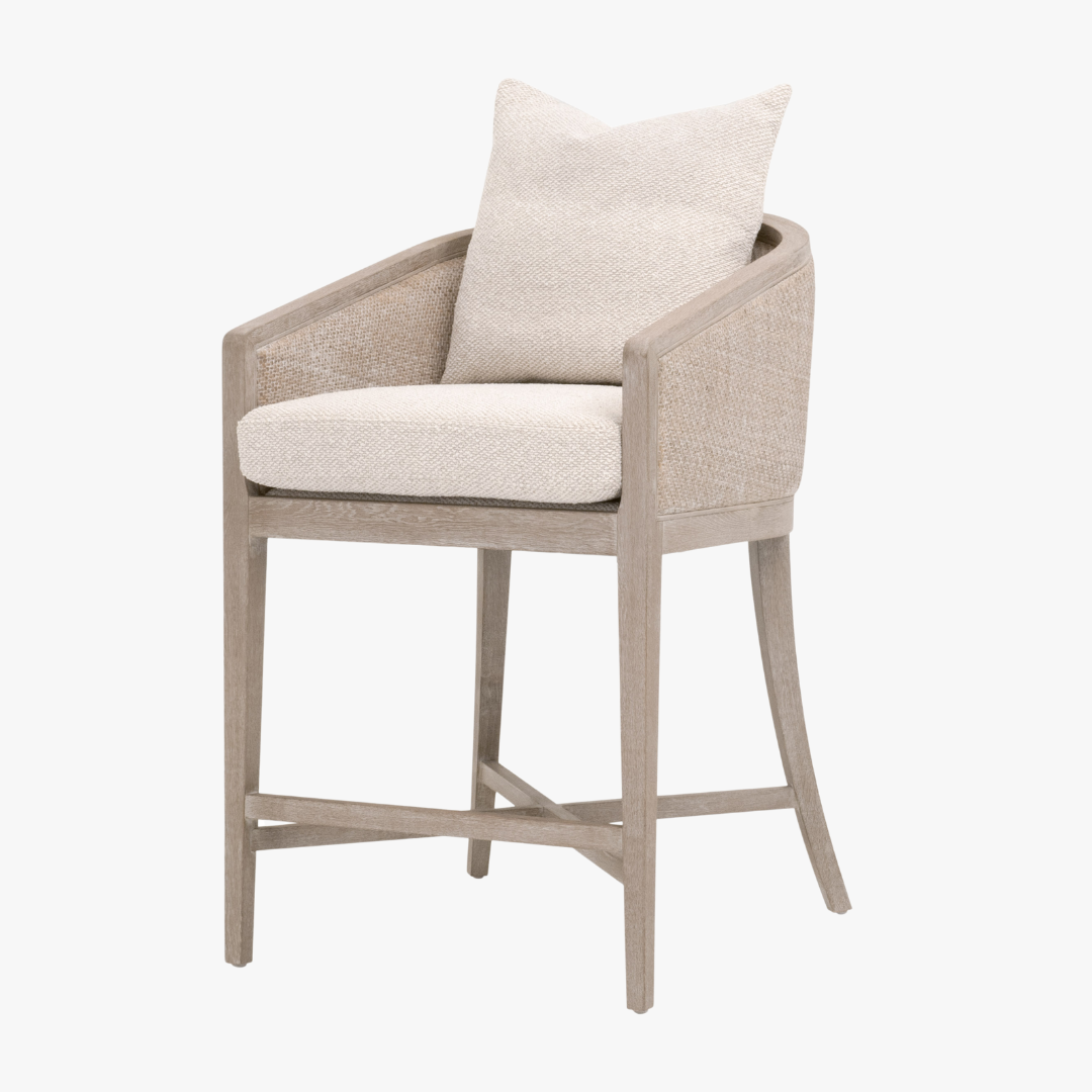 Mansfield Oatmeal Counter Stool by Dear Keaton