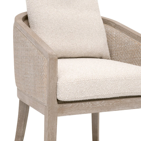 Mansfield Oatmeal Counter Stool - barrel back kitchen stool