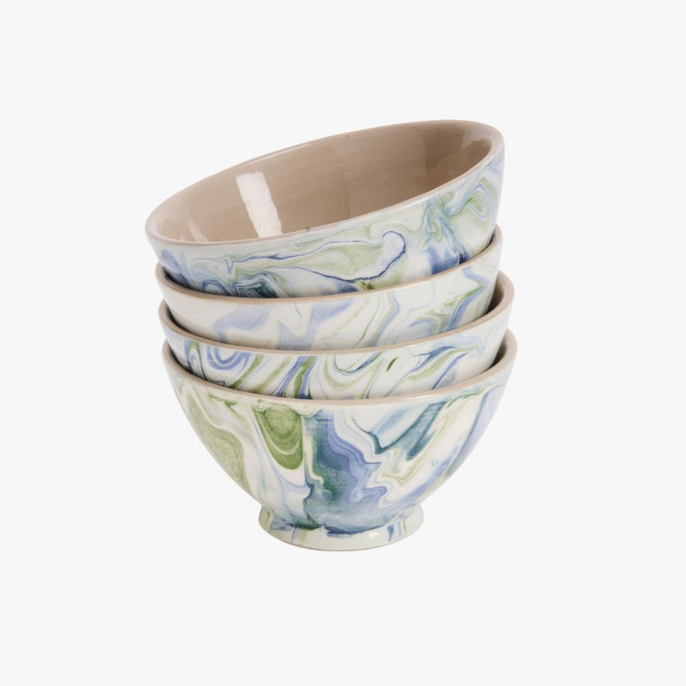 Marbled Ocean Bowl Set by Dear Keaton