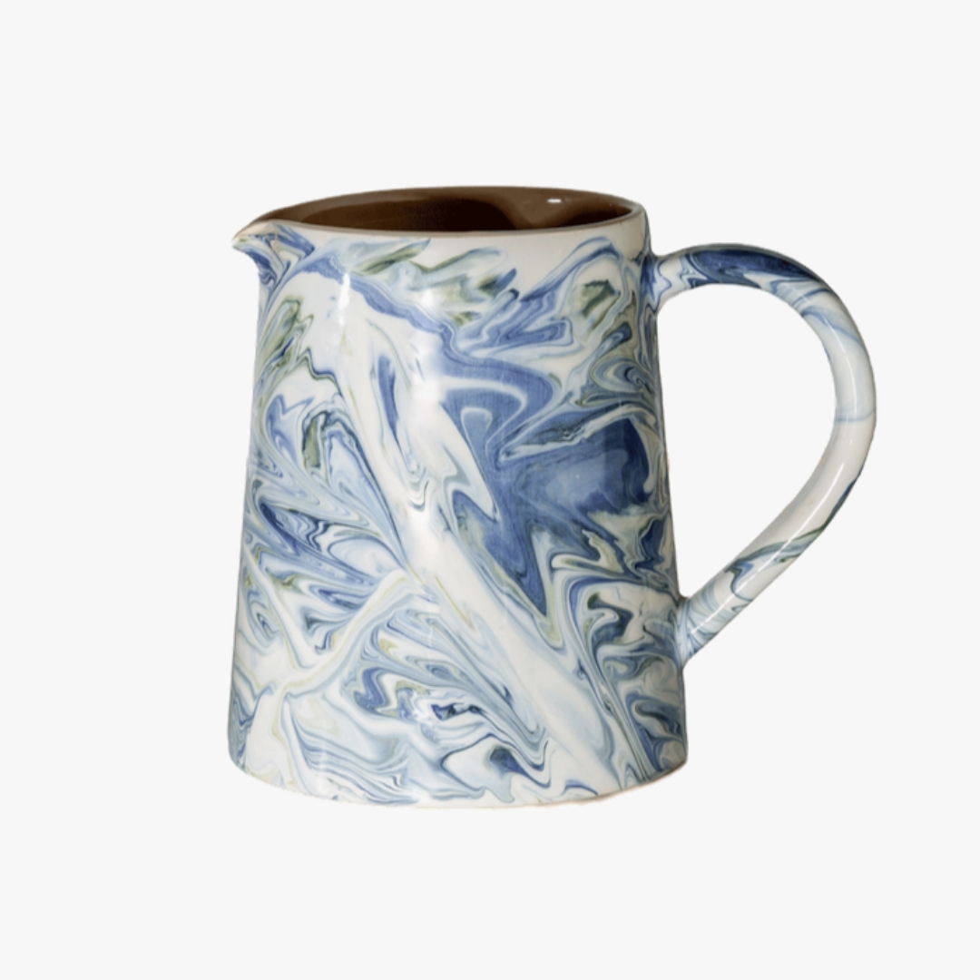 Marbled Ocean Pitcher by Dear Keaton