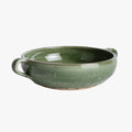 Marcel Shallow Ceramic Bowl - Green