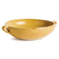 Marcel Shallow Ceramic Bowl - Yellow