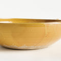 Marcel  Yellow Ceramic Bowl closeup