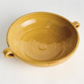 Marcel  Golden Yellow Ceramic Bowl top view