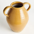 Marcel Yellow Ceramic Handled Jug top view