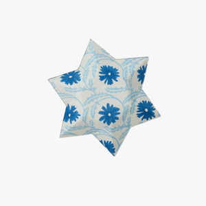 Marguerite Cobalt Star Trinket Bowl