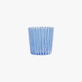 Marina Blue Stripe Glass Set