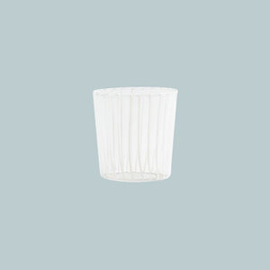 Marina White Stripe Glass Set