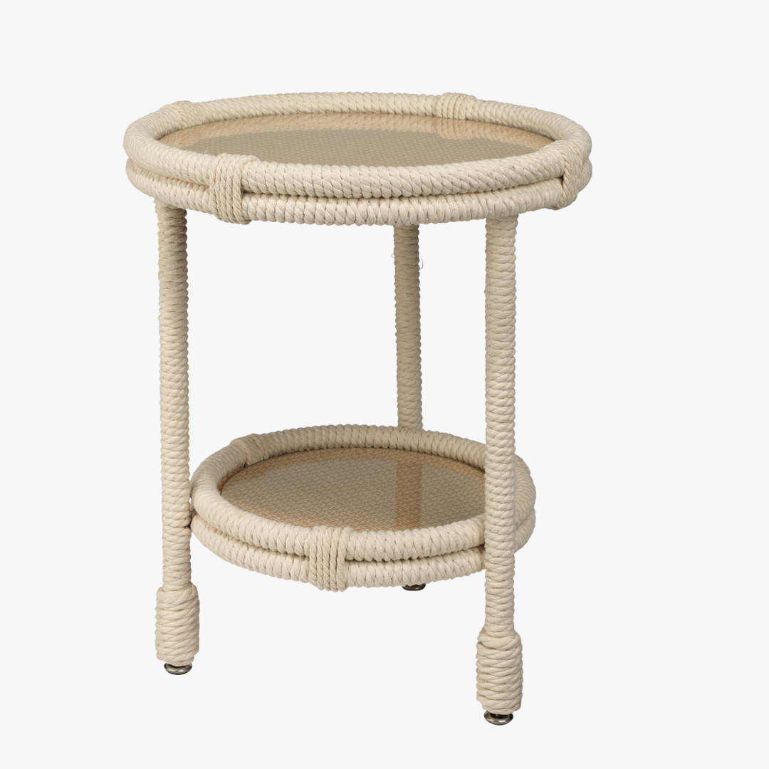 Mariner Rope Side Table by Dear Keaton