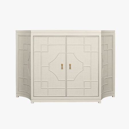 Marlene Antique White Cabinet