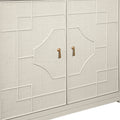 Marlene Antique White Cabinet texture closeup
