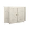 Marlene Antique White two door Cabinet 