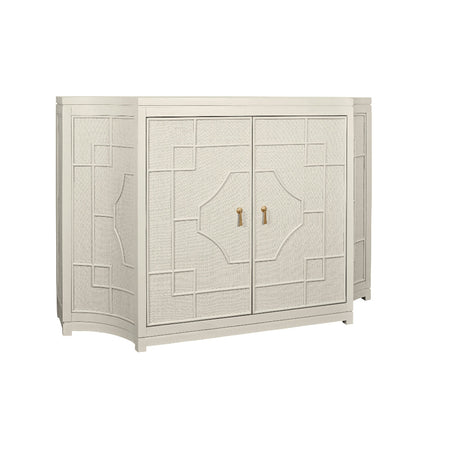 Marlene Antique White two door Cabinet 