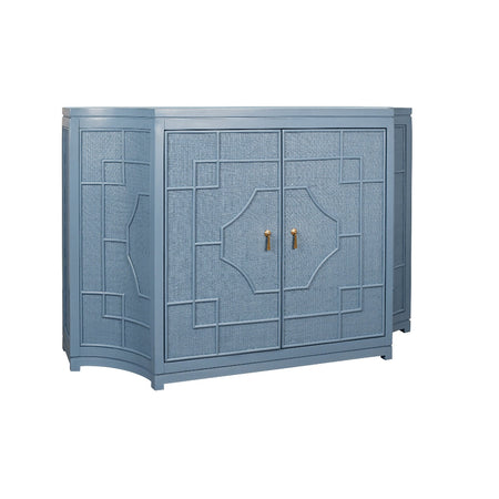 Marlene Blue Two Door Cabinet