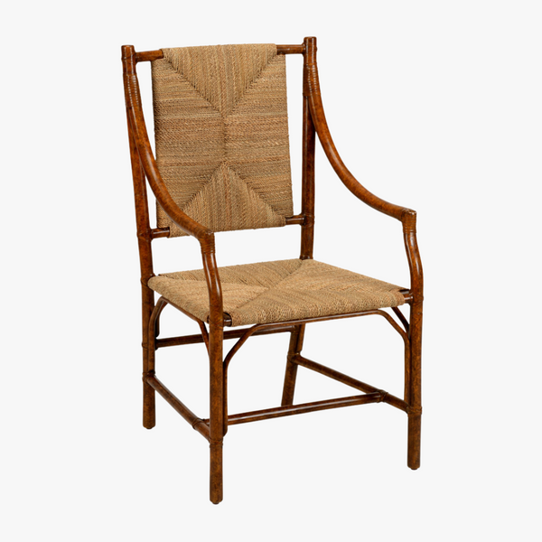 Mayfair Rush Seat Rattan Chair