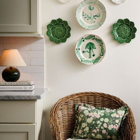 Mignon Green Mini Lamp on kitchen counter