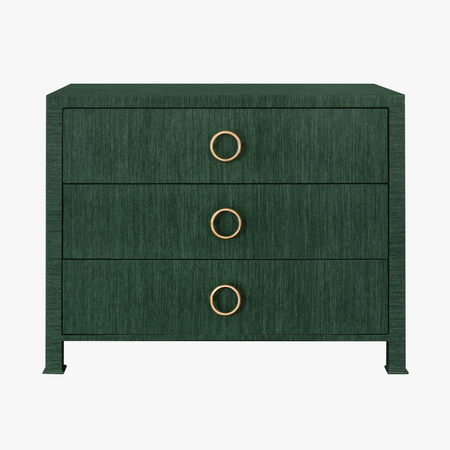 Miles Forest Grasscloth Chest