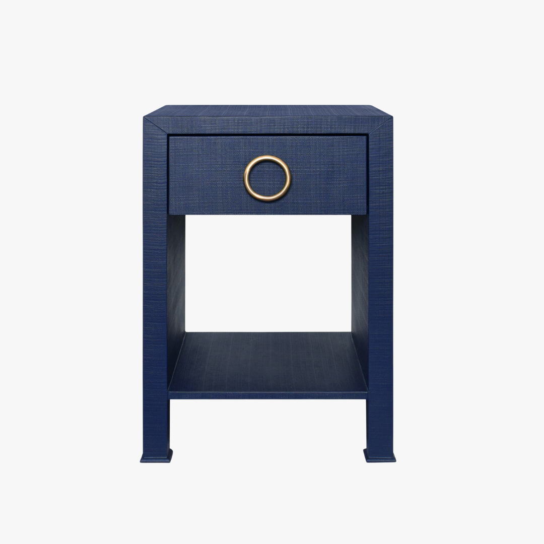 Miles Navy Side Table by Dear Keaton