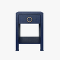 Miles Navy Side Table