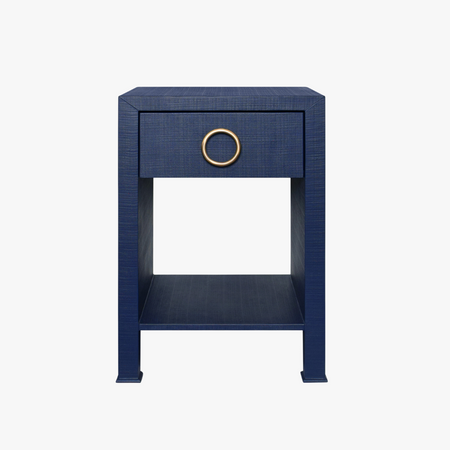 Miles Navy Side Table