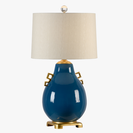 Ming Largo Blue Lamp