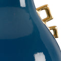 Ming Largo Blue Lamp closeup