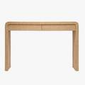 Montecito Raffia Console Table