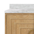 Montreal Natural Oak Vanity corner closeup