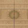 Montreal Natural Oak Vanity round hardware