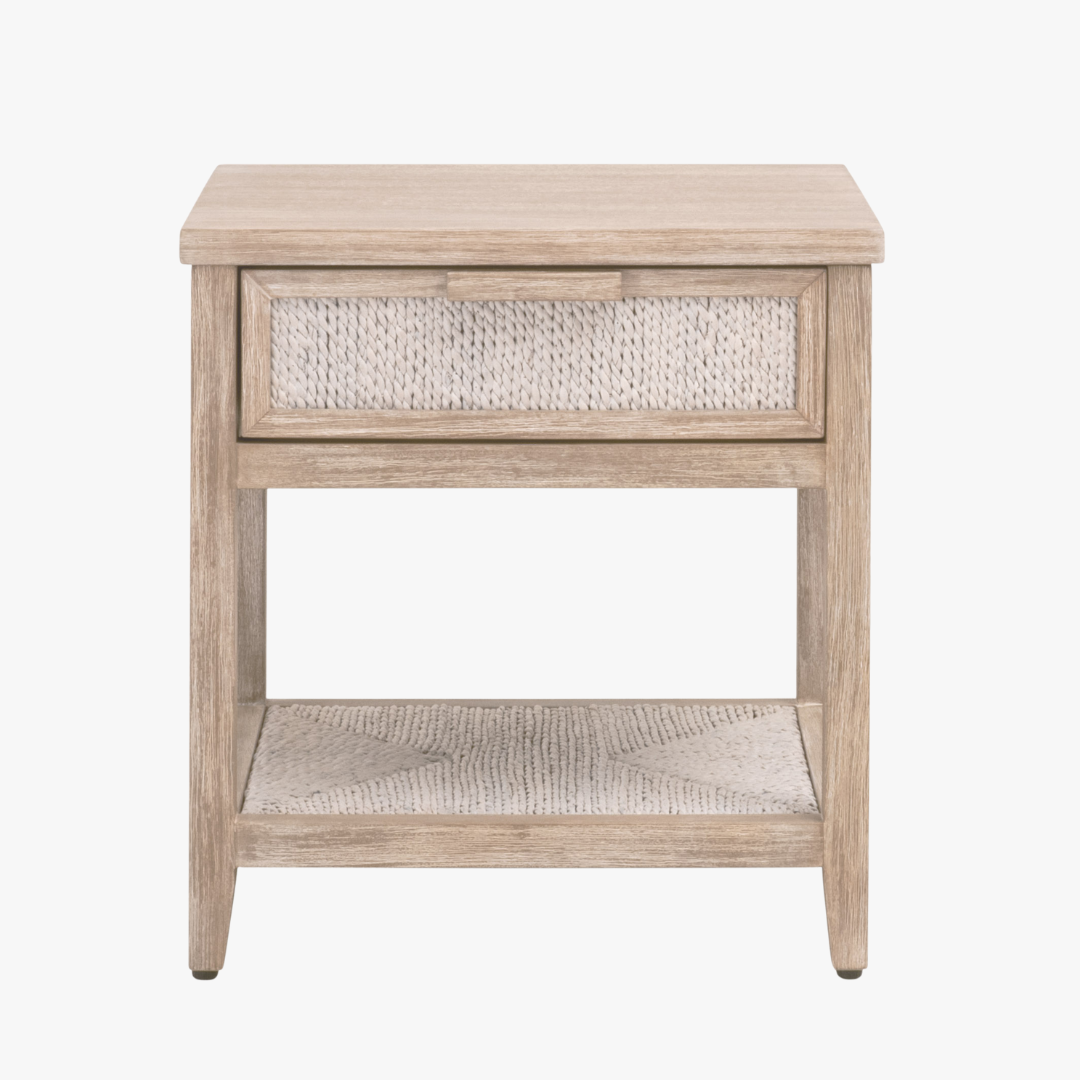 Muar Abaca Rope Nightstand by Dear Keaton
