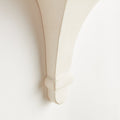 Breton White Painted Wall Bracket details