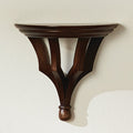 Oliver Stained Wood Wall Bracket - Medium size