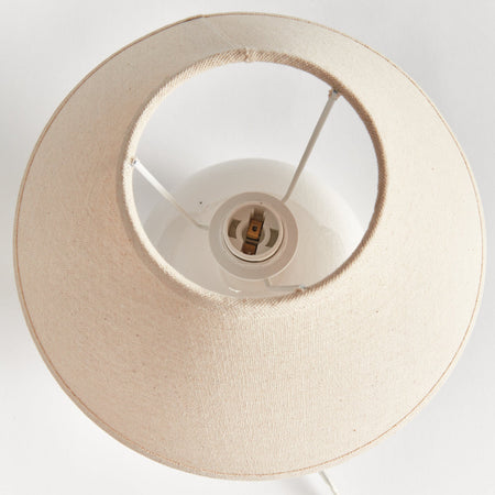Mignon White Ceramic Mini Lamp - socket detail