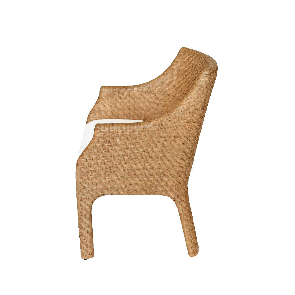 Naomi Woven Chair Angle View
