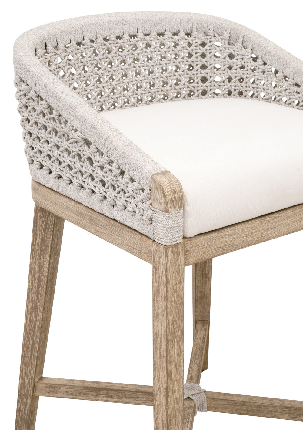 Naples Counter Stool - performance fabric seat