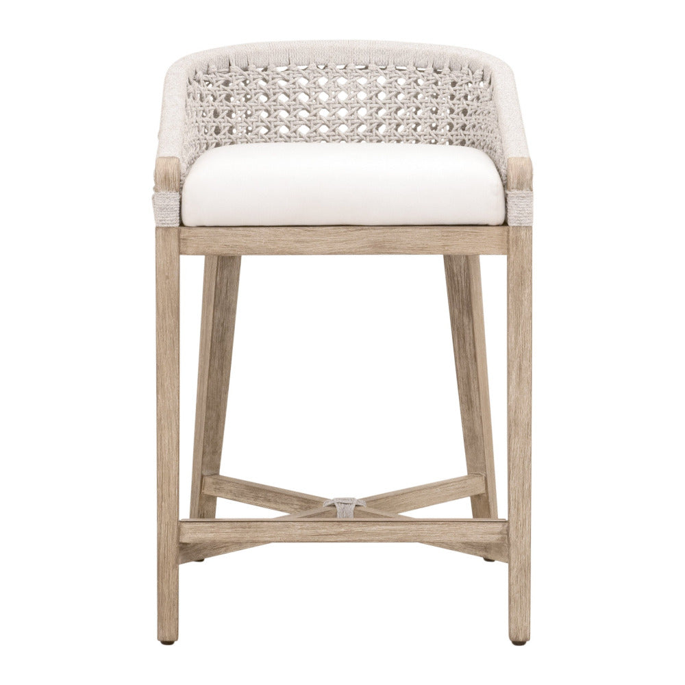 Naples Counter Stool - woven back
