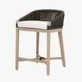Naples Outdoor Charcoal Counter Stool