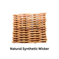 Natural Synthetic Wicker Sample
