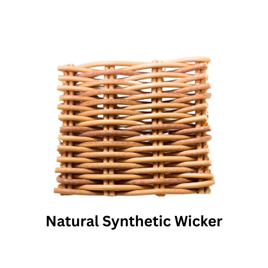 Natural Synthetic Wicker Sample