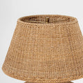 Nette Table Lamp Abaca Rope Closeup