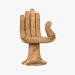 Buddha Hand Teak Chair