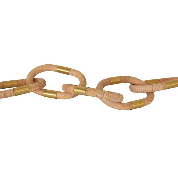 Otto Rattan Chain Links - Coastal Decorative Objects - Dear Keaton