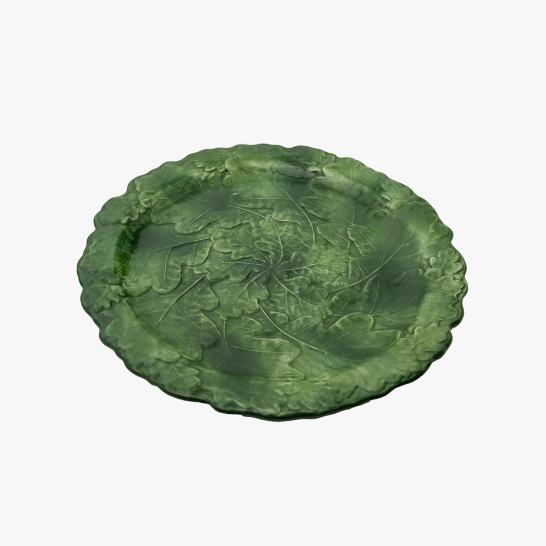 Oak Leaf Charger by Dear Keaton