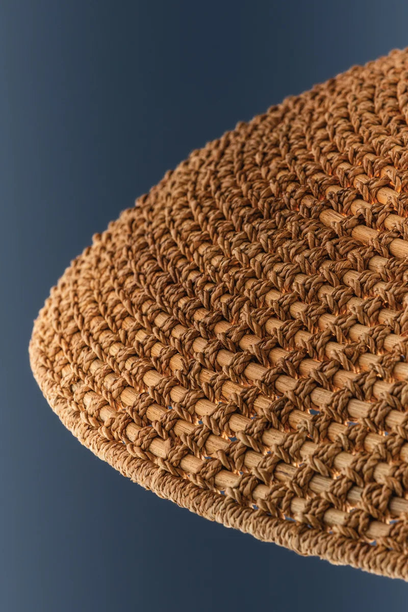 Oakmont Chandelier - woven closeup